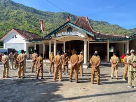 Apel Kerja Pamong Kalurahan Mertelu, Senin 20 April 2026